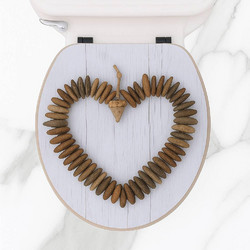 ΚΑΠΑΚΙ WC MDF STONE HEART 37X46