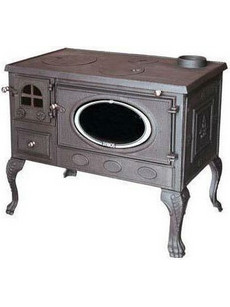 Syrios Tropea KS-9005 Μαντεμένια Ξυλόσομπα με Φούρνο 9kW