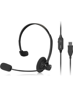 Behringer HS10 Mono On Ear Ακουστικό Υπολογιστή με Μικρόφωνο & USB-A