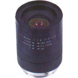 LNM-080 Φακός 8mm Ρυθμιζόμενης Ίριδας CS Mount