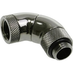 BITSPOWER ROTARY 1/4 INCH TO IG 1/4 INCH SHINY BLACK, 3X ROTATABLE