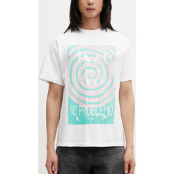 NO PROBLEMO Spiral SS Tee - White