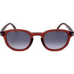 David Beckham DB1007/S C9A/9O Ανδρικά Γυαλιά Ηλίου Τετράγωνα Κοκάλινα Καφέ με Γκρι Degradee Φακό