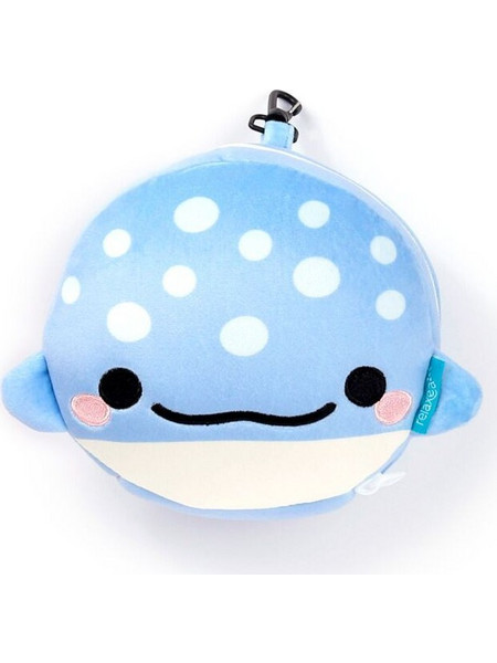 Puckator Relaxeazzz Plush Cutiemals Μαξιλάρι Ταξιδιού- Μάσκα Ματιών Shark (CUSH348)