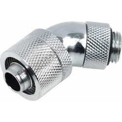 Alphacool Alphacool 16/10 compression fitting 45 revolvable G1/4 Fittings Ασημί