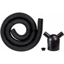 Absaugadapter-set 4310630 Schwarz O 100mm O 36mm