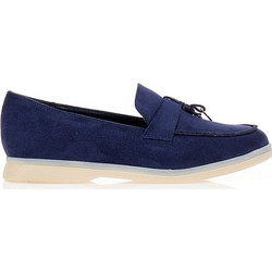 Oxfords TSOUKALAS μπλε με μεταλλική λεπτομέρεια