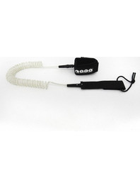 SUP leash σπιράλ 10ft SCK - Διάφανο