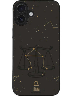 Sonique Zodiac Series Libra Back Cover (iPhone 16 Plus)