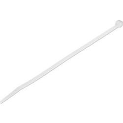 Powertech POWERTECH δεματικά καλωδίων TIES-059, 400x4.8mm, λευκά, 100τμχ