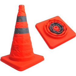 PROPLUS PROPLUS κώνος κυκλοφορίας 540320, πτυσσόμενος, 41cm, πορτοκαλί