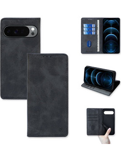 Θήκη Πορτοφόλι Vintage Magnet Wallet Sonique Google Pixel 10 Pro XL 5G Μαύρο