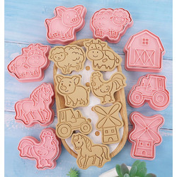 Καλούπι Cookies - Ζωάκια της Φάρμας