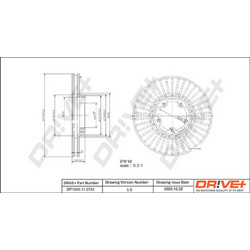 Dr!ve+ Δισκόπλακα - DP1010.11.0751