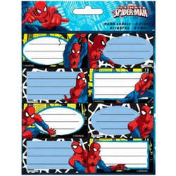Ετικέτες Αυτοκόλλητες Ultimate Spiderman 16τεμ. Gim (777-51146)