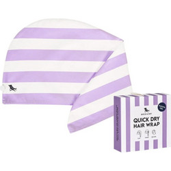 Dock & Bay Πετσέτα μαλλιών Τουρμπάνι Hair Wrap Lombok Lilac 5060668839089