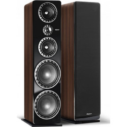 Elipson Prestige Facet 34F Ζεύγος Ηχείων Hi-Fi Δαπέδου 300W 3 Δρόμων Walnut