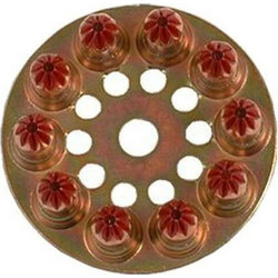 Spit Καψούλια (Φυσίγγια) 6,3X10 Σε Δίσκο 100 τμχ. Red 11658