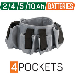 Θήκη Μέσης 4 Μπαταριών Για EC1601,EC1602,EC1606 NAKAYAMA Pro EC1604