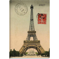 Next ημερολόγιο 2027 Gallery Eiffel ημερήσιο δετό 12x17εκ. Με σχέδια