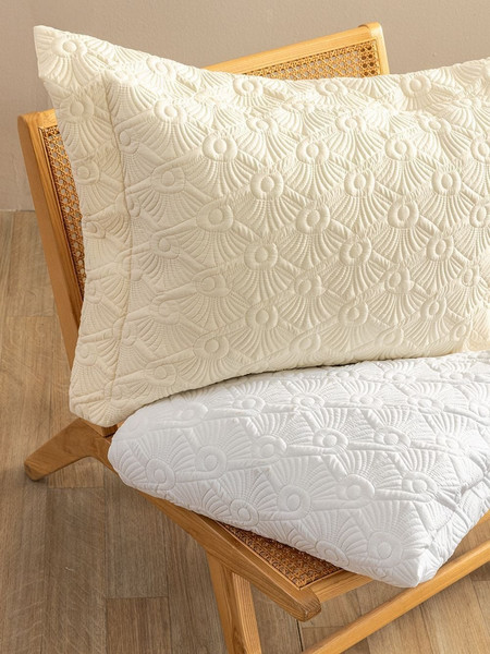 Σετ Κουβερλί 240x260 WED104 WHITE Palamaiki