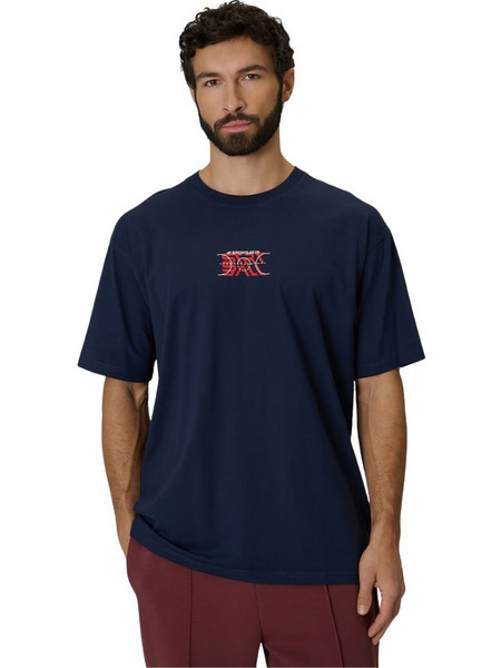 4F Ανδρικό T-shirt 4FWSS26TTSHM3334-31S Μπλε Σκούρο