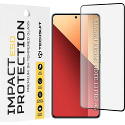 Techsuit ESD Tempered Glass (Xiaomi Redmi Note 13 Pro 4G / Poco M6 Pro 4G) Black