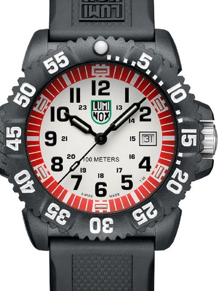Luminox Ανδρικό Ρολόι με Μαύρο Καουτσούκ Λουράκι X2.2057