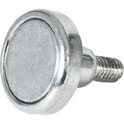 GloboStar(R) 90781 Σετ 4 Τεμ. Μαγνητικών Στηριγμάτων για LED Module Πινακίδων