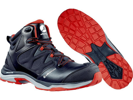 Albatros Ultratrail Mid Μποτάκια Ασφαλείας S3 Αδιάβροχα Μαύρα