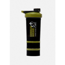 Gorilla Wear Shaker 2 GO 500ML - Black/Army Green