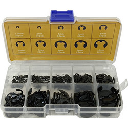 Σετ εξωτερικών ασφαλείων E-CLIP CIRCLIP 300 τεμαχίων SKS TOOLS 40000539