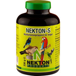 Nekton S Πολυβιταμινούχος Φόρμουλα για Σποροφάγα Πτηνά με Αμινοξέα, Μέταλλα +amp Ιχνοστοιχεία για Υγιή Μεταβολισμό +amp Αναπαραγωγή 330gr