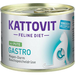 Kattovit Adult Gastro with Turkey 185gr