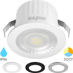 Braytron Μινι σποτ led 3w 38 3CCT IP54 - Braytron - BH06-00289