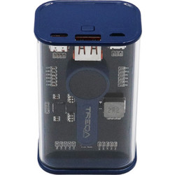 Treqa TR-051 Power Bank 10000mAh 22.5W με Θύρα USB-A Blue