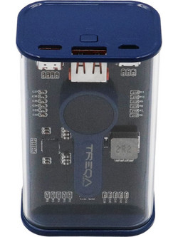 Treqa TR-051 Power Bank 10000mAh 22.5W με Θύρα USB-A Blue