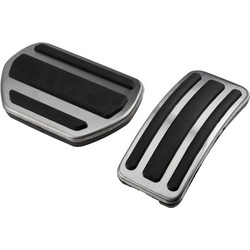 NTY NTY - Σετ Πεντάλ για Αυτόματο Κιβώτιο για Citroen C3 / C4 / DS3 / DS4 και Peugeot 207 / 208 / 301 / 307 / 308 / 2008 με αντιολισθητική επιφάνεια για σταθερό πάτημα - 1 Σετ (EZC-PE-111) EZC-PE-111/