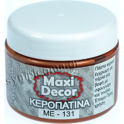 Κεροπατίνα χάλκινο Maxi Decor 80ml ME131