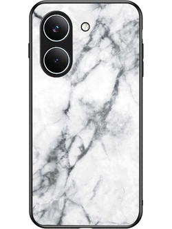 Θήκη Xiaomi POCO X8 Pro 5G - OEM - Σκληρή Πλάτη PC + Tempered Glass - Λευκό