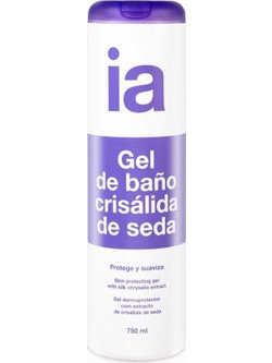 Interapothek Gel Bath Skin Protecting Silk Chrysalis Extract Αφρόλουτρο σε Gel 750ml