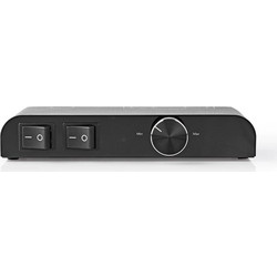 NEDIS ASWI2652BK Συσκευή για σύνδεση 2 σετ ηχείων σε 1 ενισχυτή. - NEDIS
