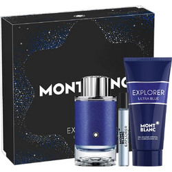Montblanc Explorer Ultra Blue Set 3τμχ