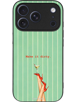 Sonique Stripe Stories Series Θήκη με Σχέδιο «Martini» (iPhone 17 Pro)