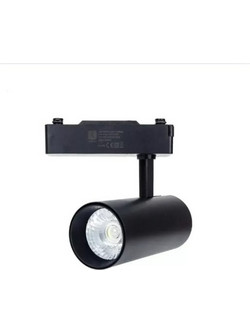 ΦΩΤΙΣΤΙΚΟ LED ΣΠΟΤ ΡΑΓΑΣ MΑΥΡΟ 30W 6500Κ AD-06911