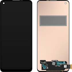 MP Lcd Display Module For Realme 8, w/o Frame, Aftermarket, Black