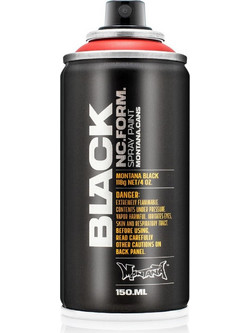 Montana Black Σπρέι Βαφής Black Ματ 150ml