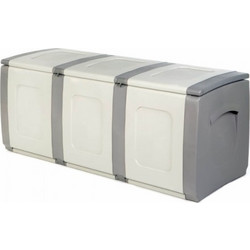 Homeplast Μπαούλο Αποθήκευσης Bold 300 Λίτρων 5200310902482 Γκρι-Ανθρακί (57Χ138Χ54)
