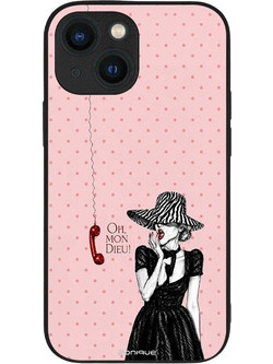 Sonique Diva Series Back Cover με Σχέδιο «Oh, Mon Dieu» (iPhone 13 Mini)