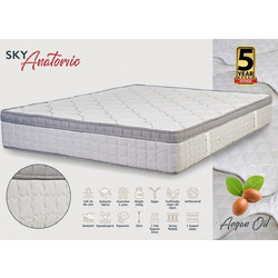 KS Strom Sky Anatomic Arganoil Μονό 90x200cm